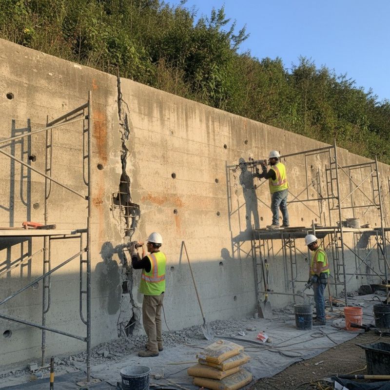 Contact About Concrete Wall Repair